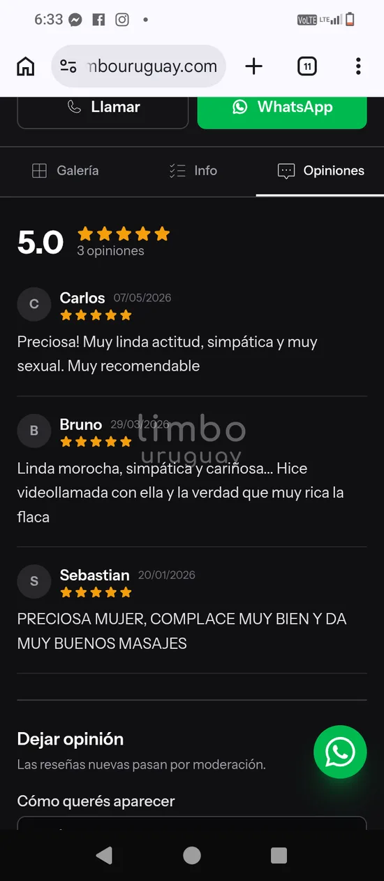 Foto de Nicole, escort en Aguada, Montevideo