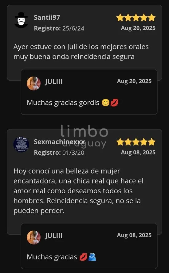 Foto de Julii, escort en Ciudad de la Costa, Canelones